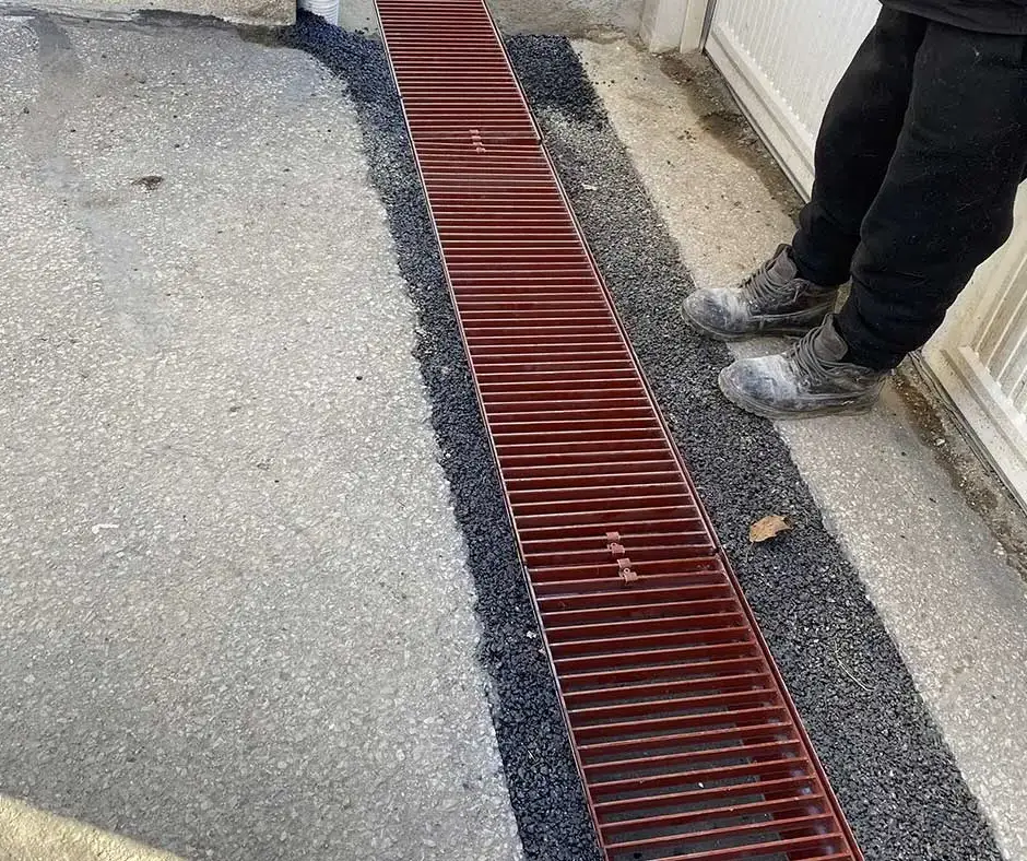 Completed French Drain Installation Rochester, NY Completed French Drain Installation Rochester, NY