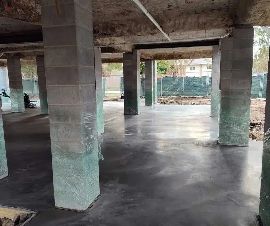 Interior view Foundation Repair Rochester, NY Interior view Foundation Repair Rochester, NY