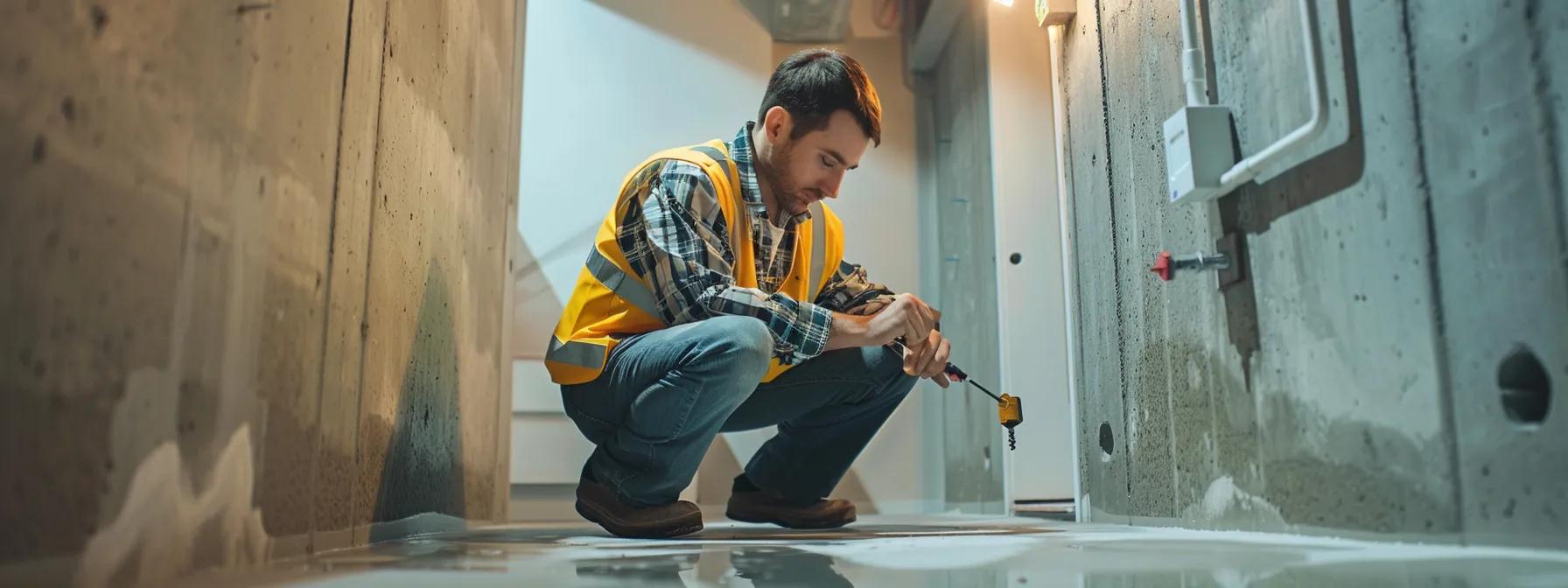 Image illustrating common basement water problems for effective waterproofing solutions.